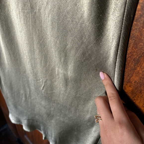 Bec + bridge moon dance strapless dress in sage - Picture 8 of 10